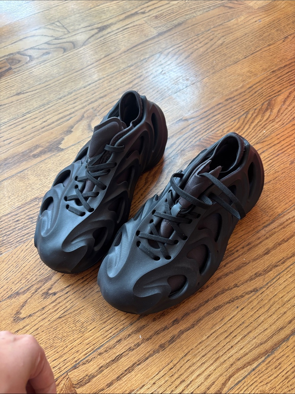 adidas Women's Black Sculpted Foam Athletic Shoes